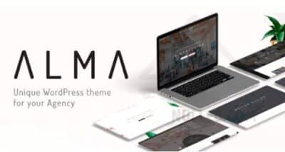 Alma Minimalist Multi Use WordPress Theme