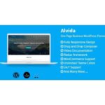 Alvida - One Page Business WordPress Theme