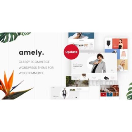 Amely fashion shop wordpress theme for woocommerce