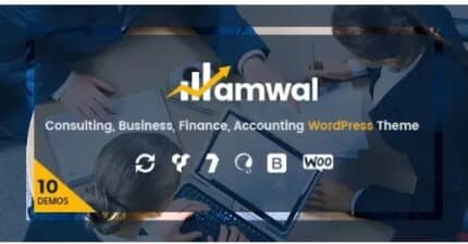 Amwal | Consulting Finance WordPress Theme