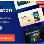 Anaton - SaaS Landing Page WordPress Theme