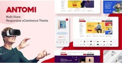 Antomi multipurpose theme for woocommerce wordpress