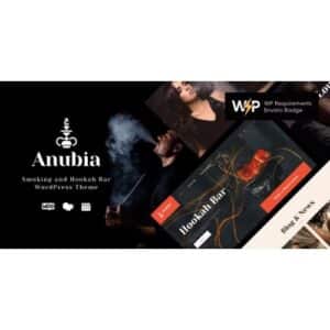 Anubia | Smoking and Hookah Bar WordPress Theme
