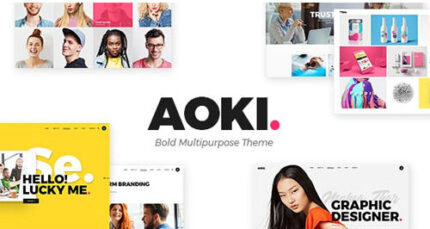 Aoki – Creative Design Agency Theme