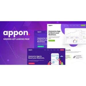 Appon App & SaaS Software Theme