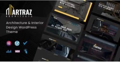 Artraz Architecture and Interior Design WordPress Theme