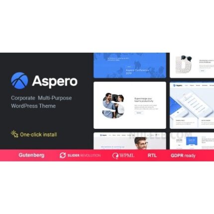 Aspero - Business WordPress Theme