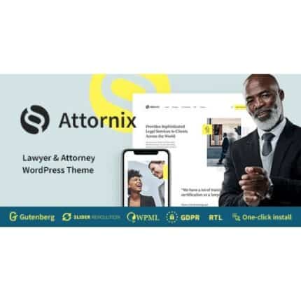 Attornix - Attorney & Lawyer WordPress Theme