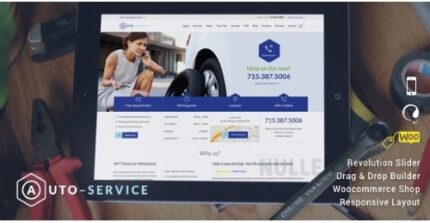 Auto Mechanic WordPress Theme | Business