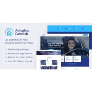 Autoglow Car Wash WordPress Theme