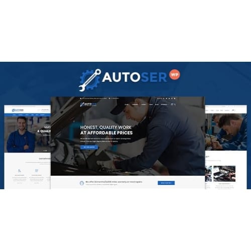Autoser - Car Repair and Auto Service WordPress Theme Autoser - Car Repair and Auto Service WordPress Theme - Image 1