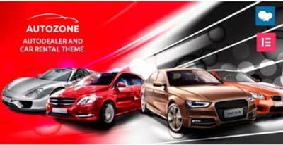 Autozone Auto Dealer & Car Rental Theme