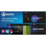 Avrix - Digital Agency Portfolio WordPress
