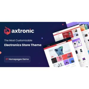 Axtronic Electronics WooCommerce WordPress Theme
