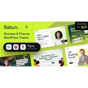 Babun Business & Finance WordPress Theme