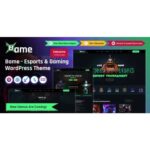 Bame - eSports and Gaming WordPress Theme