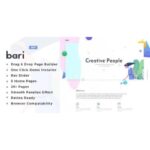 Bari - Portfolio and SEO /Digital Agency WordPress Theme