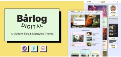 Barlog A Modern Blog & Magazine Theme