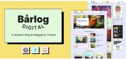 Barlog - A Modern Blog & Magazine Theme