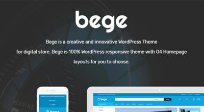 Bege – Responsive WooCommerce WordPress Theme