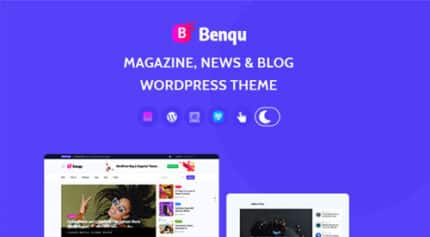 Benqu – News Magazine WordPress Theme