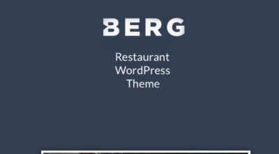 BERG – Restaurant WordPress Theme