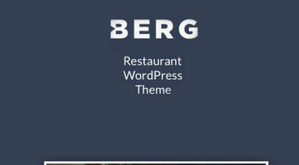 BERG – Restaurant WordPress Theme