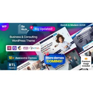 Berich Consulting Corporate WordPress Theme