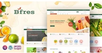 Bfres Organic Food WooCommerce Theme