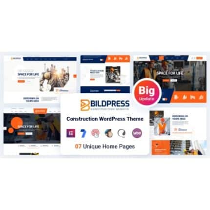 BildPress - Construction WordPress Theme