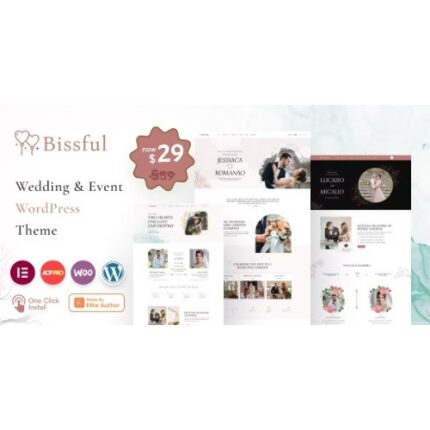 Bissful - Wedding & Event WordPress Theme