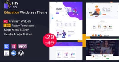 Bisy – Education WordPress Theme
