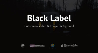 Black Label – Fullscreen Video & Image Background