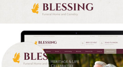 Blessing | Funeral Home WordPress Theme