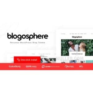 Blogosphere Magazine and Blog WordPress Theme