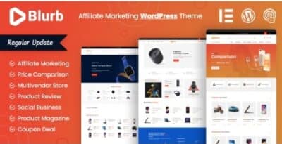 Blurb Affiliate Marketing WordPress Theme