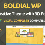Boldial WP – Flat Creative Theme with 3D Portfolio
