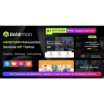 Boldman - Handyman Renovation Services WordPress Theme + RTL