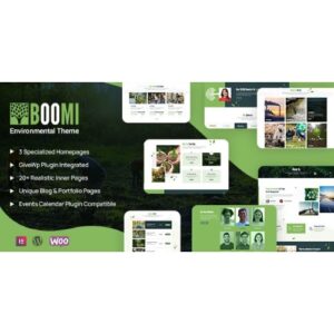 Boomi Environment & Ecology WordPress Theme