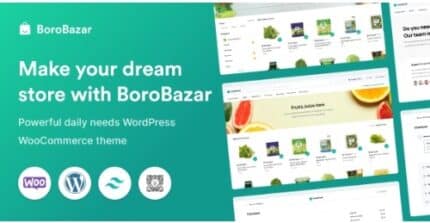 BoroBazar - Grocery Store WooCommerce WordPress theme