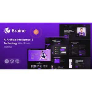 Braine Digital AI WordPress Theme