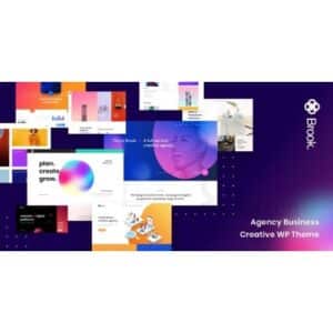Brook Agency Business Creative WordPress Theme