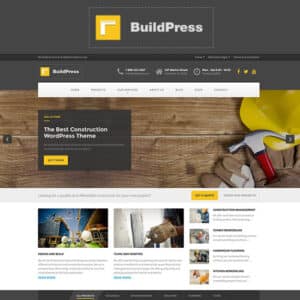 BuildPress – Multi purpose Construction and Landscape WP Theme