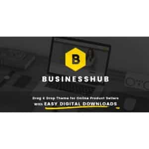 Business Hub | Responsive WordPress Theme For Online