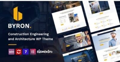 Byron | Construction and Engineering WordPress Theme
