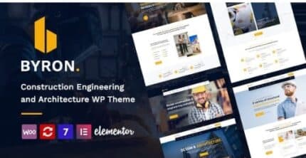 Byron | Construction and Engineering WordPress Theme