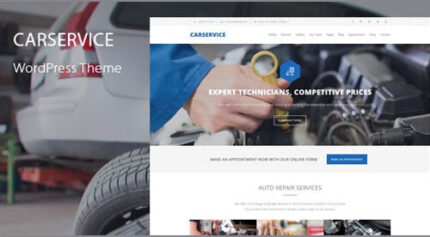 Car Service – Auto Mechanic & Car Repair WordPress Theme