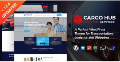 Cargo HUB Transportation and Logistics WordPress Theme