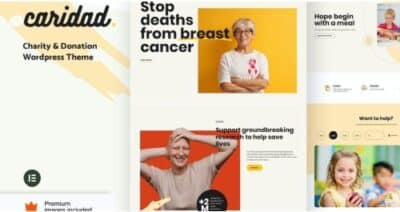 Caridad Charity WordPress