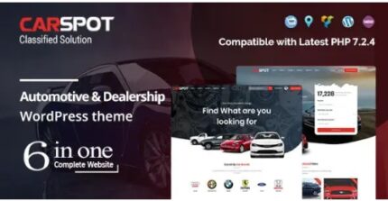 CarSpot – Dealership Wordpress Classified Theme